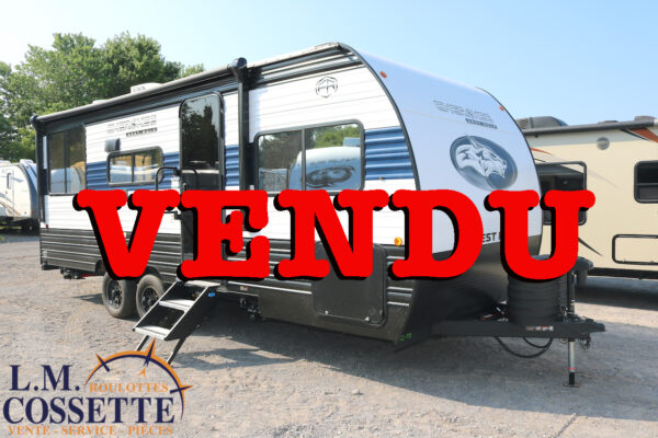 Grey Wolf 20 RDSE 2026-LM Cossette inc. vr-roulotte-fifth wheel-cargo-arctic wolf -Remote-Clipper-cherokee-grey wolf-wolf pup-kodiak cub-aspen trail-dutchmen-forest river-freedom express select-coachmen-apex nano -Trois-Rivières