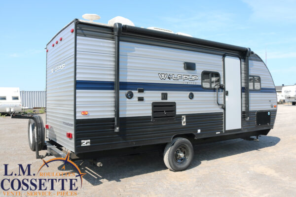 Wolf Pup 18 TO 2019-LM Cossette inc. vr-roulotte-fifth wheel-cargo-arctic wolf -Remote-Clipper-cherokee-grey wolf-wolf pup-kodiak cub-aspen trail-dutchmen-forest river-freedom express select-coachmen-apex nano -Trois-Rivières