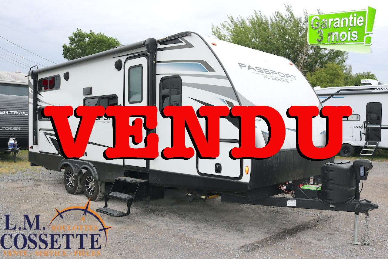 Passport 221 BH 2023-LM Cossette inc. vr-roulotte-fifth wheel-cargo-arctic wolf -Remote-Clipper-cherokee-grey wolf-wolf pup-kodiak cub-aspen trail-dutchmen-forest river-freedom express select-coachmen-apex nano -Trois-Rivières