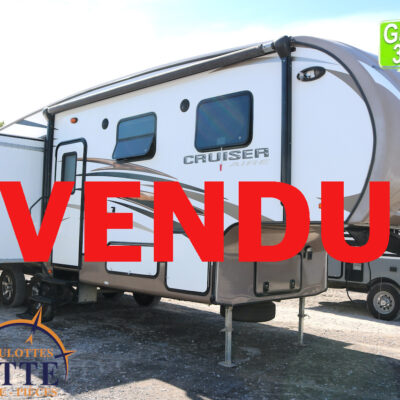 Cruiser 29 MK 2013-LM Cossette inc. vr-roulotte-fifth wheel-cargo-arctic wolf -Remote-Clipper-cherokee-grey wolf-wolf pup-kodiak cub-aspen trail-dutchmen-forest river-coachmen-apex nano -arctic wolf-Trois-Rivières-fond