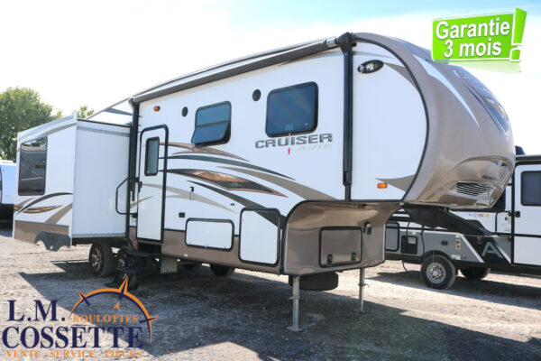 Cruiser 29 MK 2013-LM Cossette inc. vr-roulotte-fifth wheel-cargo-arctic wolf -Remote-Clipper-cherokee-grey wolf-wolf pup-kodiak cub-aspen trail-dutchmen-forest river-freedom express select-coachmen-apex nano -Trois-Rivières-fond