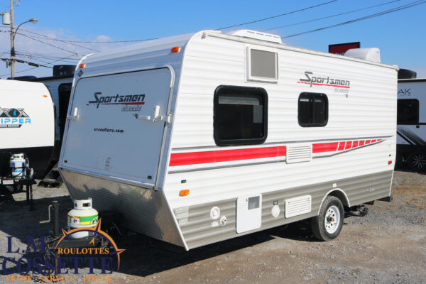 Sportsmen 16 RBT 2013-LM Cossette inc. vr-roulotte-fifth wheel-cargo-arctic wolf -Remote-Clipper-cherokee-grey wolf-wolf pup-kodiak cub-aspen trail-dutchmen-forest river-freedom express select-coachmen-apex nano -Trois-Rivières-fond