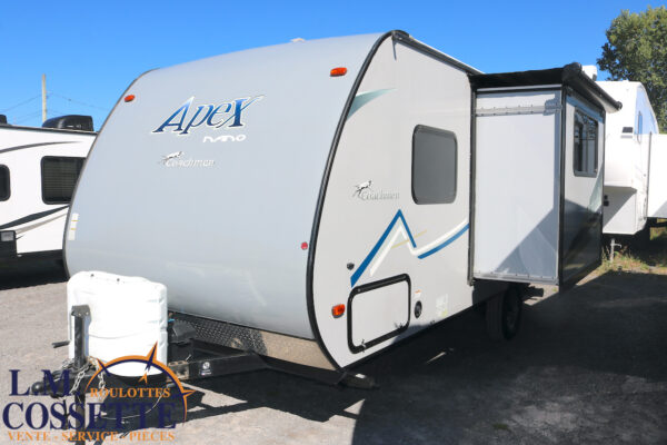 Apex Nano 191 RBS 2017-LM Cossette inc. vr-roulotte-fifth wheel-cargo-arctic wolf -Remote-Clipper-cherokee-grey wolf-wolf pup-kodiak cub-aspen trail-dutchmen-forest river-freedom express select-coachmen-apex nano -Trois-Rivières-fond