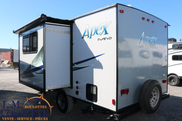Apex Nano 191 RBS 2017-LM Cossette inc. vr-roulotte-fifth wheel-cargo-arctic wolf -Remote-Clipper-cherokee-grey wolf-wolf pup-kodiak cub-aspen trail-dutchmen-forest river-freedom express select-coachmen-apex nano -Trois-Rivières-fond