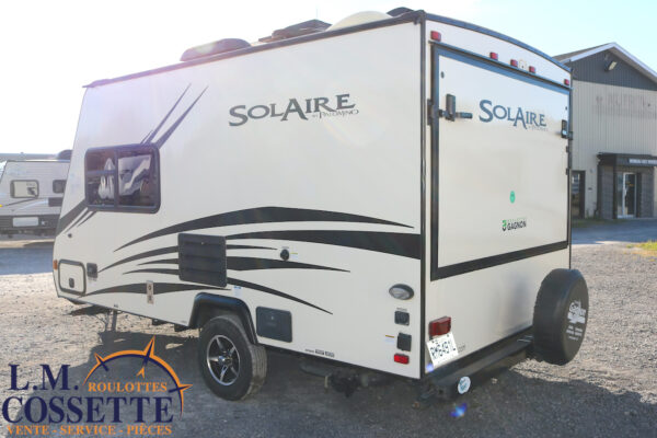 Solaire 147 X 2016-LM Cossette inc. vr-roulotte-fifth wheel-cargo-arctic wolf -Remote-Clipper-cherokee-grey wolf-wolf pup-kodiak cub-aspen trail-dutchmen-forest river-freedom express select-coachmen-apex nano -Trois-Rivières-fond