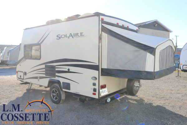 Solaire 147 X 2016-LM Cossette inc. vr-roulotte-fifth wheel-cargo-arctic wolf -Remote-Clipper-cherokee-grey wolf-wolf pup-kodiak cub-aspen trail-dutchmen-forest river-freedom express select-coachmen-apex nano -Trois-Rivières-fond