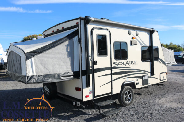 Solaire 147 X 2016-LM Cossette inc. vr-roulotte-fifth wheel-cargo-arctic wolf -Remote-Clipper-cherokee-grey wolf-wolf pup-kodiak cub-aspen trail-dutchmen-forest river-freedom express select-coachmen-apex nano -Trois-Rivières-fond