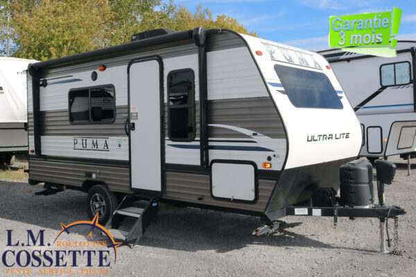 Puma 16 QBX 2021-LM Cossette inc. vr-roulotte-fifth wheel-cargo-arctic wolf -Remote-Clipper-cherokee-grey wolf-wolf pup-kodiak cub-aspen trail-dutchmen-forest river-freedom express select-coachmen-apex nano -Trois-Rivières-fond-fond-fond