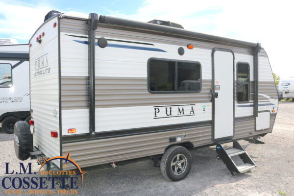 Puma 16 QBX 2021-LM Cossette inc. vr-roulotte-fifth wheel-cargo-arctic wolf -Remote-Clipper-cherokee-grey wolf-wolf pup-kodiak cub-aspen trail-dutchmen-forest river-freedom express select-coachmen-apex nano -Trois-Rivières-fond-fond-fond