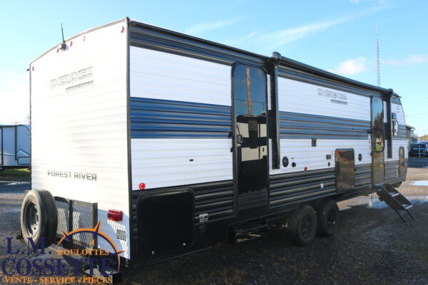 Grey Wolf 27 GH 2026-LM Cossette inc. vr-roulotte-fifth wheel-cargo-arctic wolf -Remote-Clipper-cherokee-grey wolf-wolf pup-kodiak cub-aspen trail-dutchmen-forest river-freedom express select-coachmen-apex nano -Trois-Rivières-fond-fond-fond
