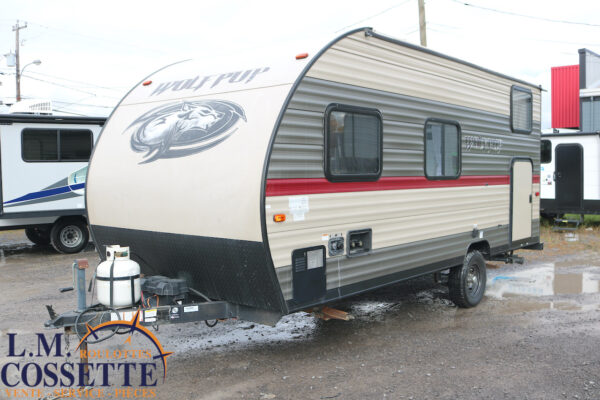 Wolf Pup 16 BHS 2019-LM Cossette inc. vr-roulotte-fifth wheel-cargo-arctic wolf -Remote-Clipper-cherokee-grey wolf-wolf pup-kodiak cub-aspen trail-dutchmen-forest river-freedom express select-coachmen-apex nano -Trois-Rivières-fond-fond-fond