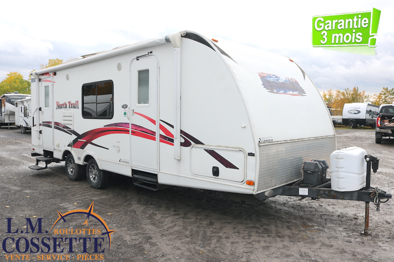 North Trail 24 RBS 2012-LM Cossette inc. vr-roulotte-fifth wheel-cargo-arctic wolf -Remote-Clipper-cherokee-grey wolf-wolf pup-kodiak cub-aspen trail-dutchmen-forest river-freedom express select-coachmen-apex nano -Trois-Rivières-fond-fond-fond