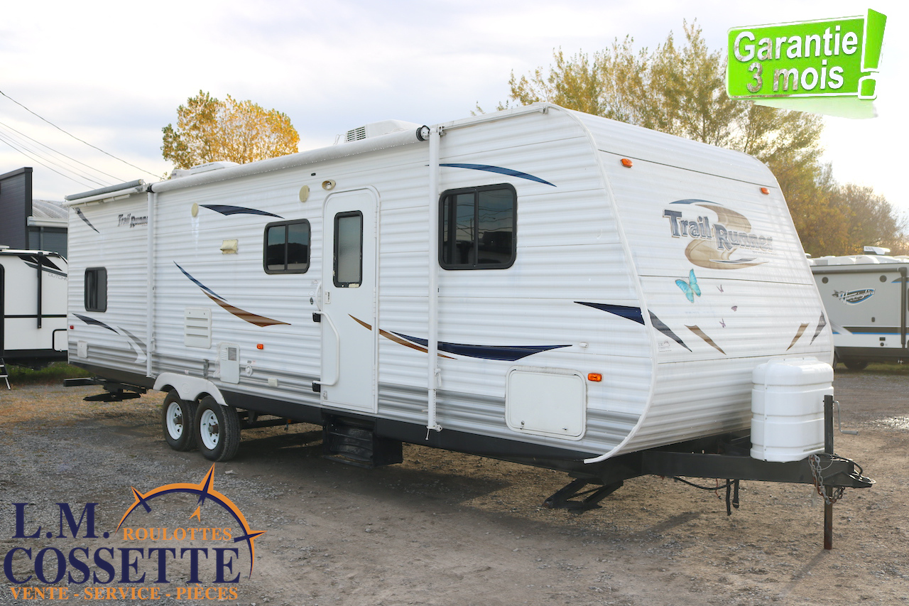Trail Runner 30 FQBS 2011-LM Cossette inc. vr-roulotte-fifth wheel-cargo-arctic wolf -Remote-Clipper-cherokee-grey wolf-wolf pup-kodiak cub-aspen trail-dutchmen-forest river-freedom express select-coachmen-apex nano -Trois-Rivières-fond-fond-fond