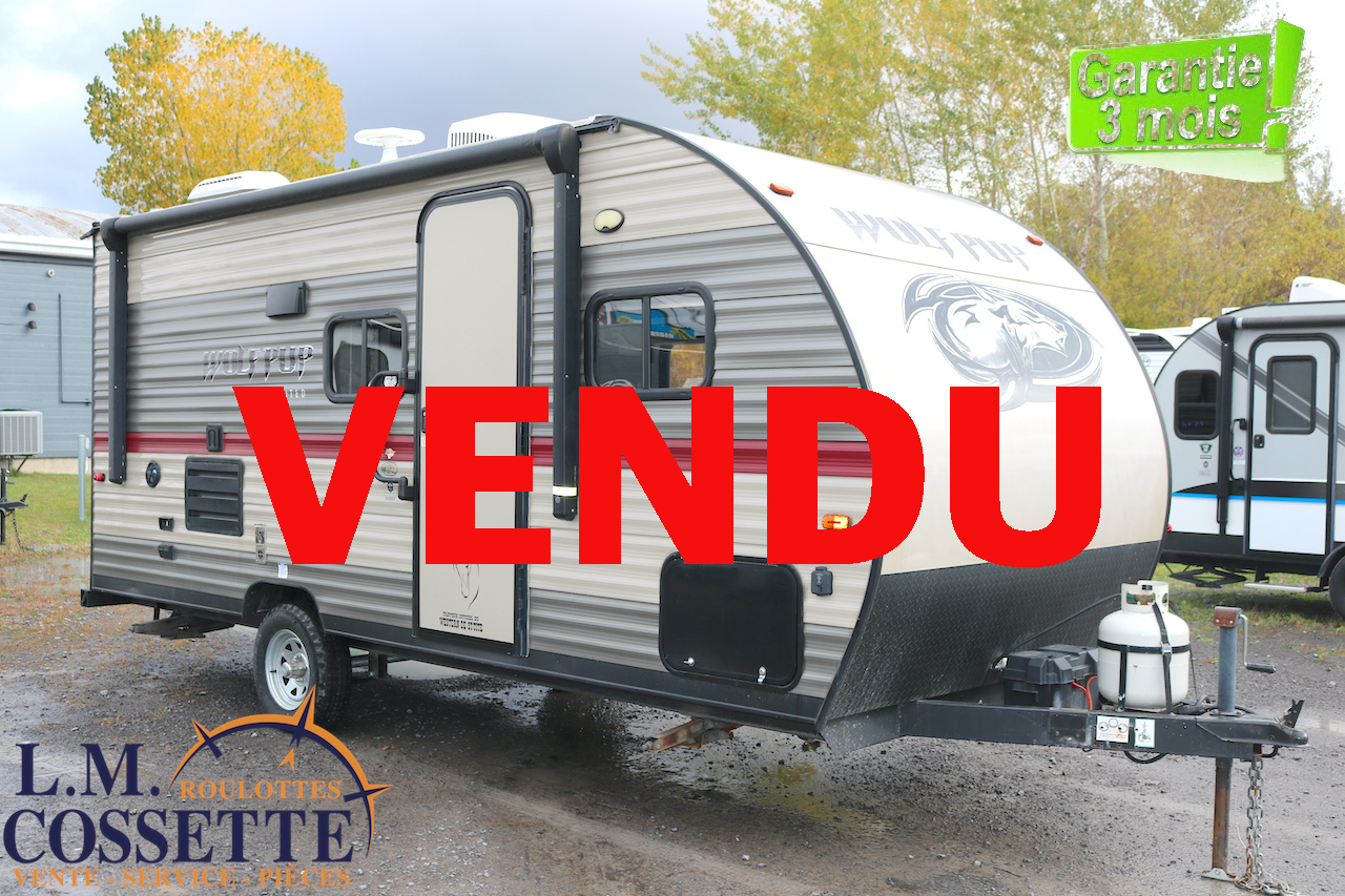 Wolf Pup 16 BHS 2019-LM Cossette inc. vr-roulotte-fifth wheel-cargo-arctic wolf -Remote-Clipper-cherokee-grey wolf-wolf pup-kodiak cub-aspen trail-dutchmen-forest river-coachmen-apex nano -arctic wolf-Trois-Rivières