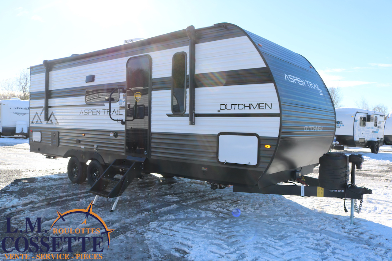 Aspen Trail 23 BH 2026-LM Cossette inc. vr-roulotte-fifth wheel-cargo-arctic wolf -Remote-Clipper-cherokee-grey wolf-wolf pup-kodiak cub-aspen trail-dutchmen-forest river-freedom express select-coachmen-apex nano -Trois-Rivières-fond-fond-fond