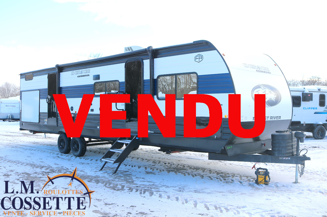 Wolf Den 301 BH 2026-LM Cossette inc. vr-roulotte-fifth wheel-cargo-arctic wolf -Remote-Clipper-cherokee-grey wolf-wolf pup-kodiak cub-aspen trail-dutchmen-forest river-coachmen-apex nano -arctic wolf-Trois-Rivières-fond