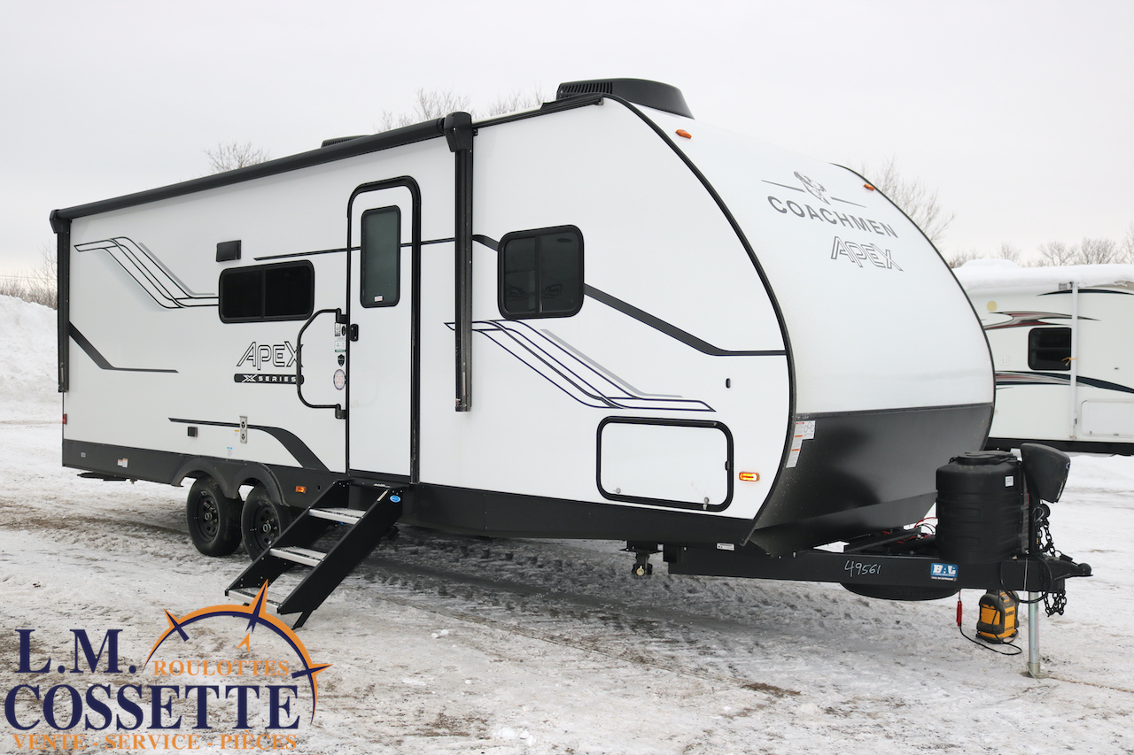 Apex 24 RBX 2026-LM Cossette inc. vr-roulotte-fifth wheel-cargo-arctic wolf -Remote-Clipper-cherokee-grey wolf-wolf pup-kodiak cub-aspen trail-dutchmen-forest river-coachmen-apex nano -arctic wolf-Trois-Rivières