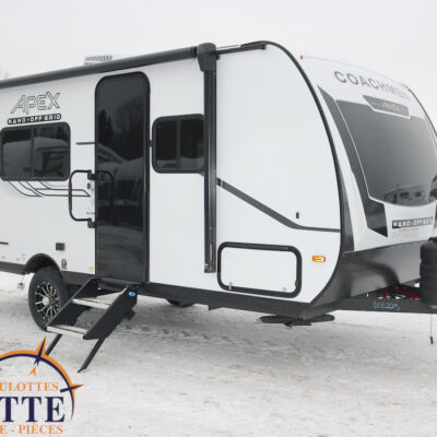 Apex Nano 187 RB 2026-LM Cossette inc. vr-roulotte-fifth wheel-cargo-arctic wolf -Remote-Clipper-cherokee-grey wolf-wolf pup-kodiak cub-aspen trail-dutchmen-forest river-coachmen-apex nano -arctic wolf-Trois-Rivières