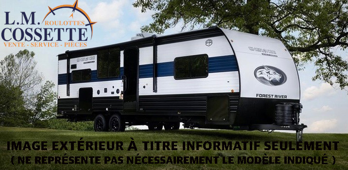 Grey-Wolf 26 KF 2026-LM Cossette inc. vr-roulotte-fifth wheel-cargo-arctic wolf -Remote-Clipper-cherokee-grey wolf-wolf pup-kodiak cub-aspen trail-dutchmen-forest river-coachmen-apex nano -arctic wolf-Trois-Rivières