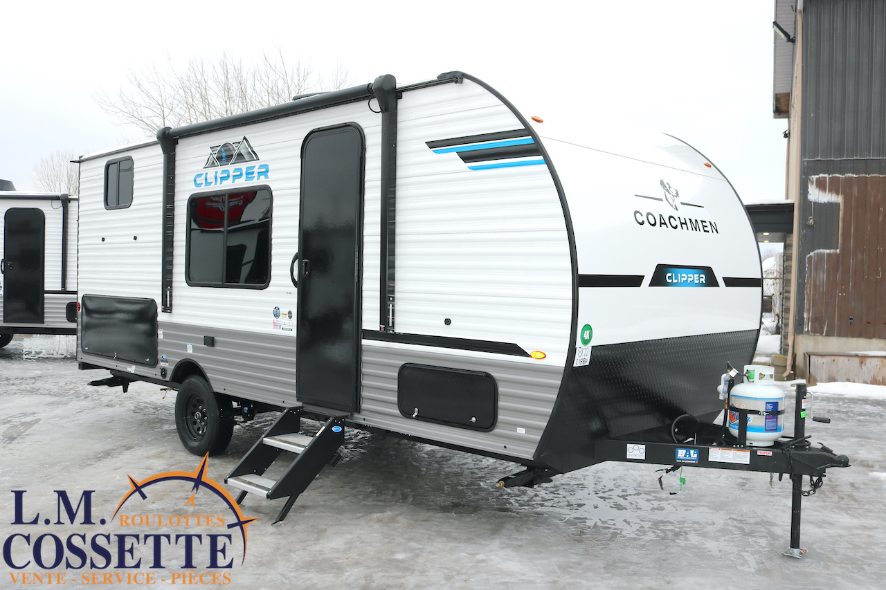 Clipper 18 BH 2026-LM Cossette inc. vr-roulotte-fifth wheel-cargo-arctic wolf -Remote-Clipper-cherokee-grey wolf-wolf pup-kodiak cub-aspen trail-dutchmen-forest river-coachmen-apex nano -arctic wolf-Trois-Rivières