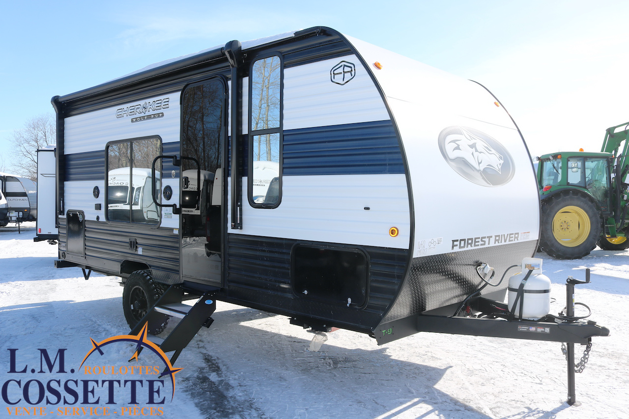 Wolf Pup 16 FQ 2026-LM Cossette inc. vr-roulotte-fifth wheel-cargo-arctic wolf -Remote-Clipper-cherokee-grey wolf-wolf pup-kodiak cub-aspen trail-dutchmen-forest river-coachmen-apex nano -arctic wolf-Trois-Rivières