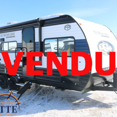 GREY WOLF 20 RDSE 2026--LM Cossette inc. vr-roulotte-fifth wheel-cargo-arctic wolf -Remote-Clipper-cherokee-grey wolf-wolf pup-kodiak cub-aspen trail-dutchmen-forest river-coachmen-apex nano -arctic wolf-Trois-Rivières-fond-fond-fond