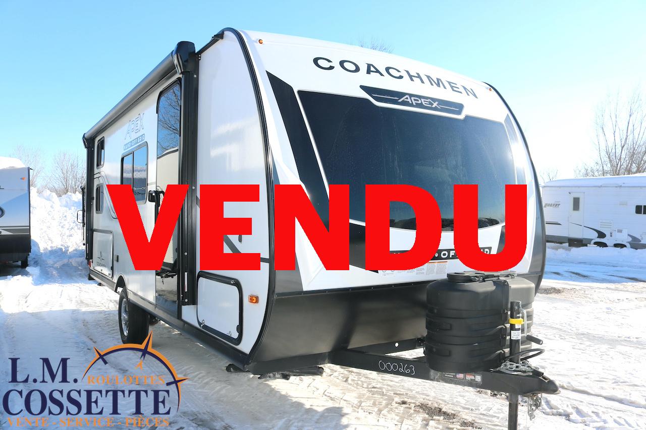 Apex Nano 186 BH 2026-LM Cossette inc. vr-roulotte-fifth wheel-cargo-arctic wolf -Remote-Clipper-cherokee-grey wolf-wolf pup-kodiak cub-aspen trail-dutchmen-forest river-coachmen-apex nano -arctic wolf-Trois-Rivières-fond-fond-fond