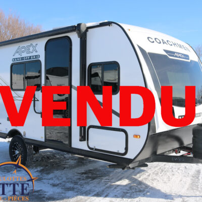 Apex Nano 185 BH 2026-LM Cossette inc. vr-roulotte-fifth wheel-cargo-arctic wolf -Remote-Clipper-cherokee-grey wolf-wolf pup-kodiak cub-aspen trail-dutchmen-forest river-coachmen-apex nano -arctic wolf-Trois-Rivières-fond