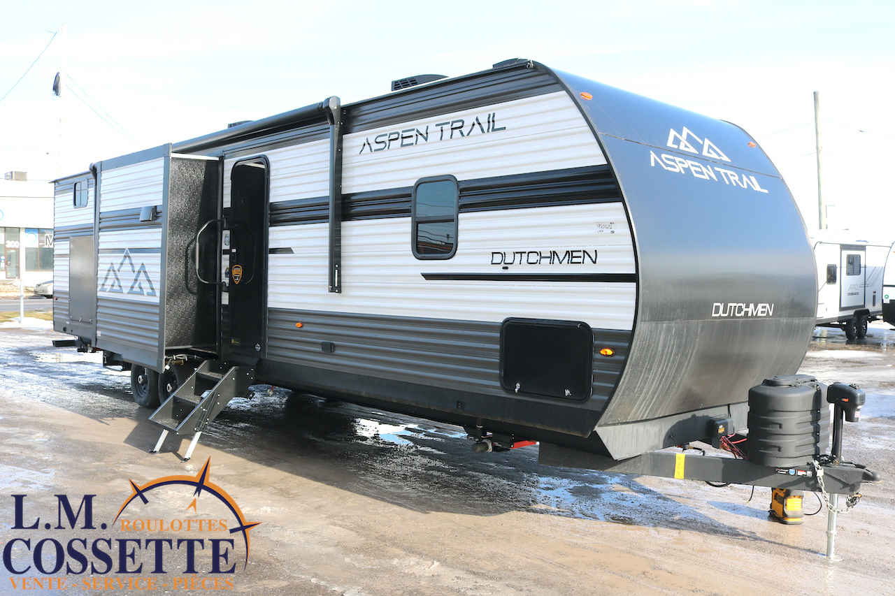 Aspen Trail 3310 BHS 2026-LM Cossette inc. vr-roulotte-fifth wheel-cargo-arctic wolf -Remote-Clipper-cherokee-grey wolf-wolf pup-kodiak cub-aspen trail-dutchmen-forest river-coachmen-apex nano -arctic wolf-Trois-Rivières