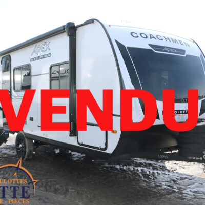 Apex Nano 190 RBS 2026-LM Cossette inc. vr-roulotte-fifth wheel-cargo-arctic wolf -Remote-Clipper-cherokee-grey wolf-wolf pup-kodiak cub-aspen trail-dutchmen-forest river-coachmen-apex nano -arctic wolf-Trois-Rivières-fond-fond