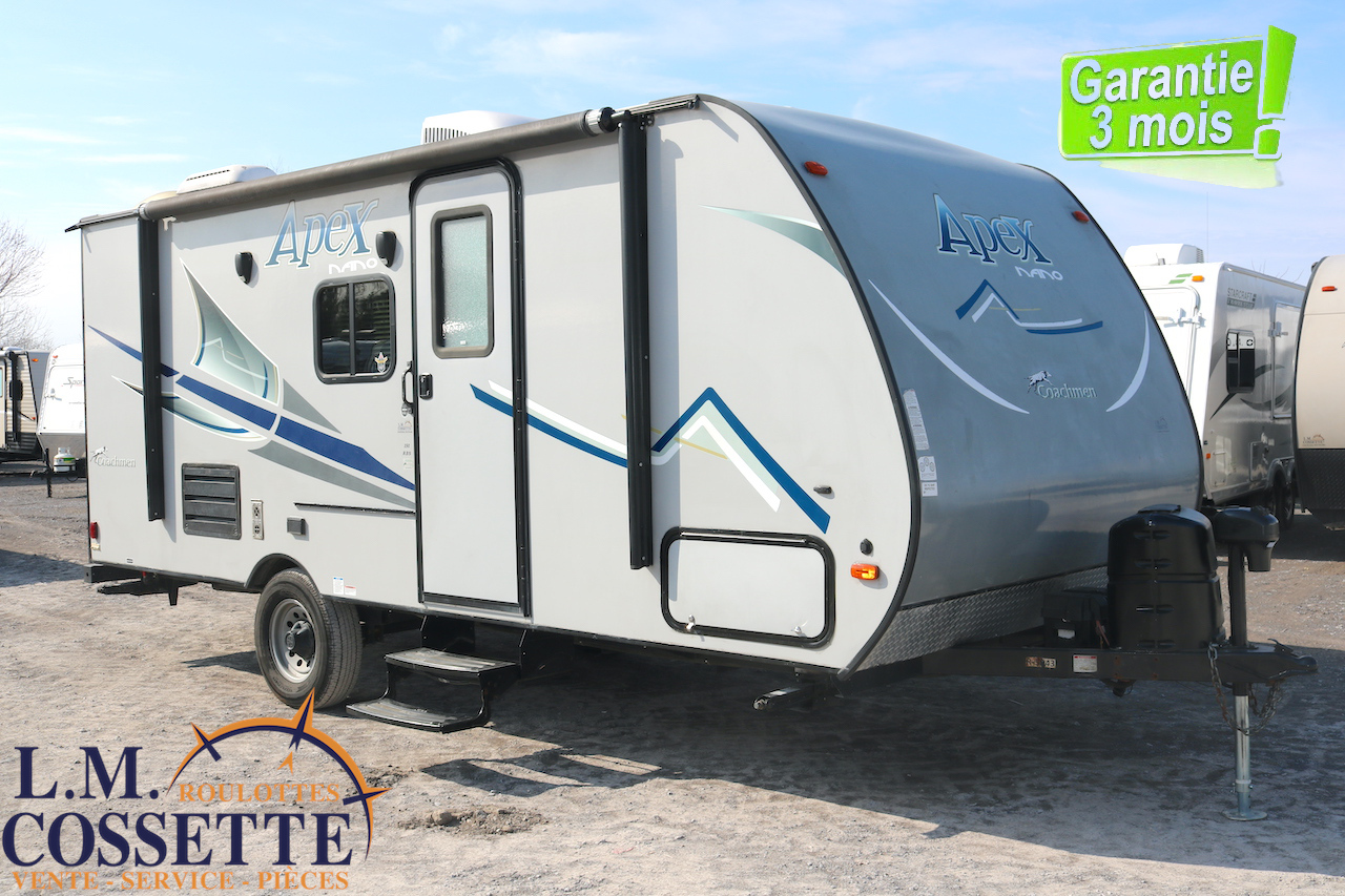 Apex Nano 191 RBS 2018-LM Cossette inc. vr-roulotte-fifth wheel-cargo-arctic wolf -Remote-Clipper-cherokee-grey wolf-wolf pup-kodiak cub-aspen trail-dutchmen-forest river-coachmen-apex nano -arctic wolf-Trois-Rivières-fond-fond