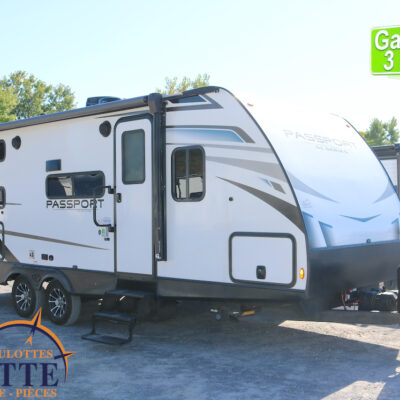Passport 221 BH 2023--LM Cossette inc. vr-roulotte-fifth wheel-cargo-arctic wolf -Remote-Clipper-cherokee-grey wolf-wolf pup-kodiak cub-aspen trail-dutchmen-forest river-coachmen-apex nano -arctic wolf-Trois-Rivières